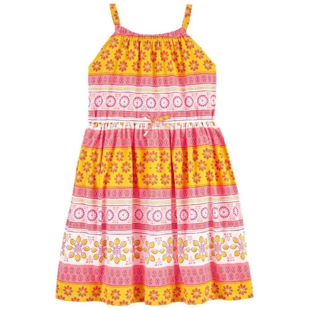 Kid Floral Tank Dress (6)